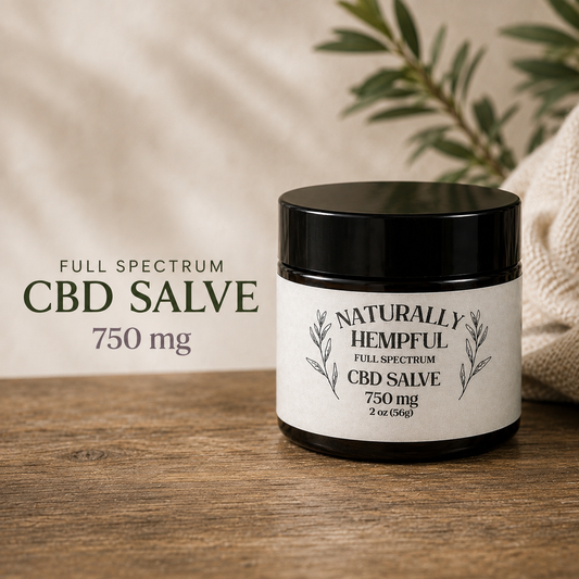 Naturally Hempful CBD Salve - 750mg | 2oz