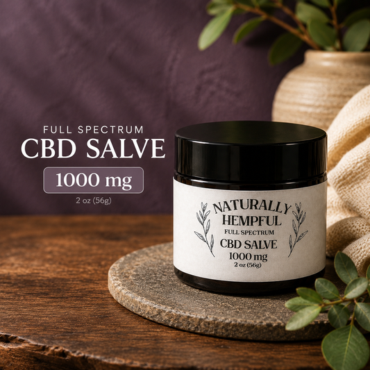 Naturally Hempful CBD Salve -1000mg | 2oz