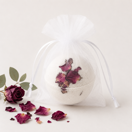 Wild Rose CBD Bath Bombs - 50mg
